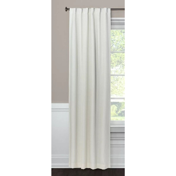 Threshold Rod Pocket Blackout Aruba Curtain Panel 50x84" Sour Cream (Marks)* - Picture 1 of 6